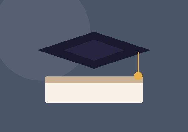 Student filling in a study visa application